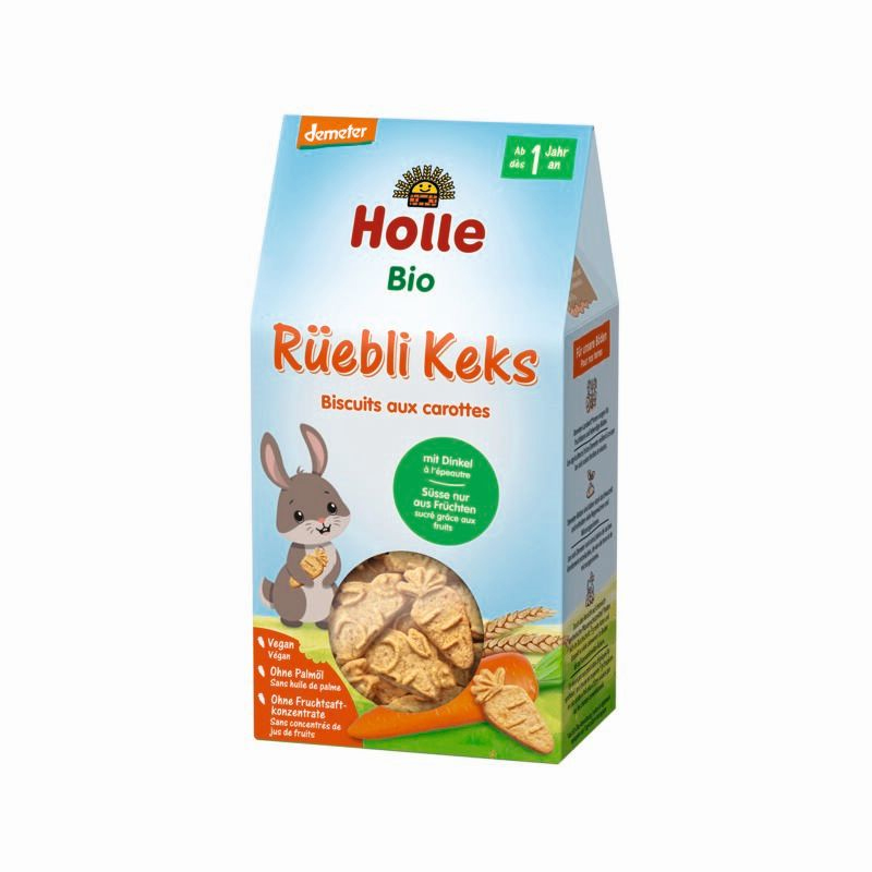 Holle Бисквити спелта и моркови 125г