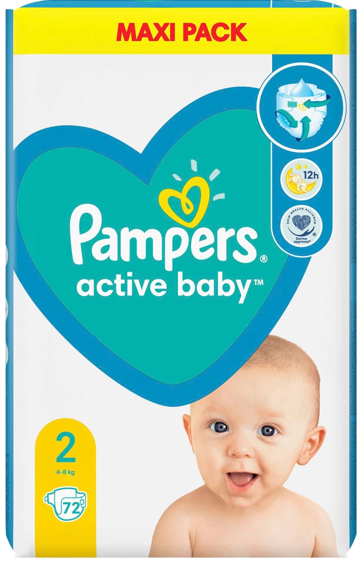 Pampers Active Baby 2 VPP 72 броя