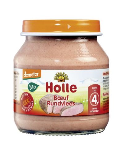 Holle пюре говеждо месо 125г