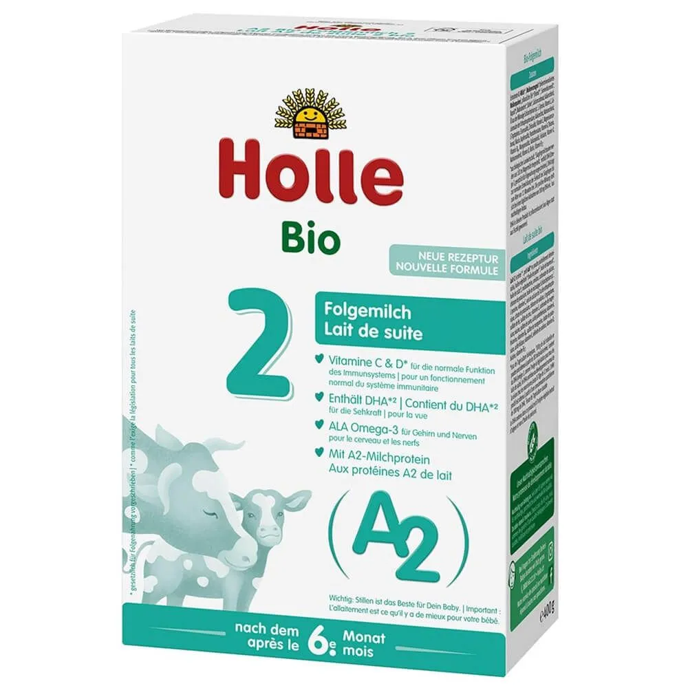Holle A2 Био преходно мляко от 6-тия месец Формула 2 400 гр