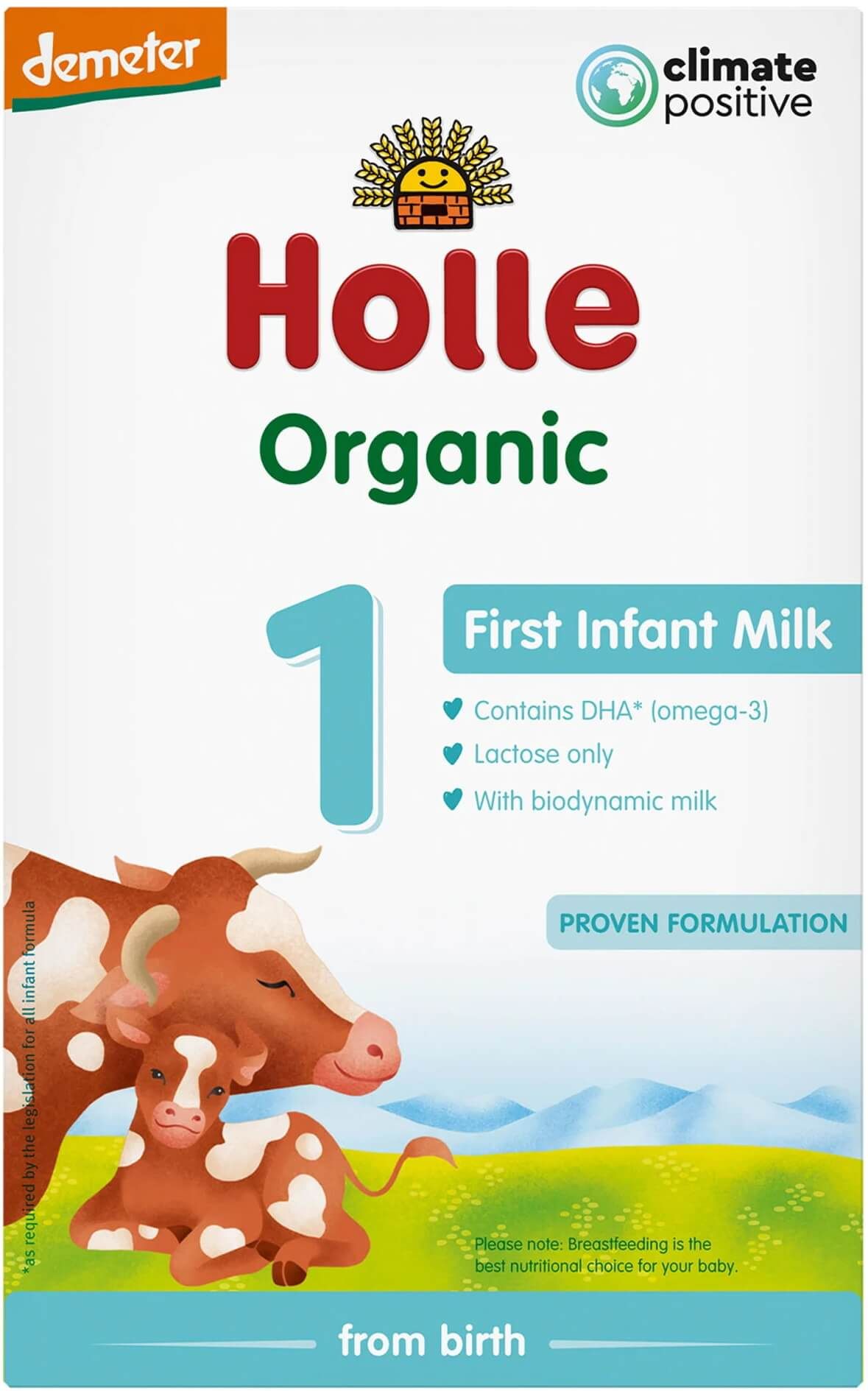Holle БИО 1 мляко за кърмачета