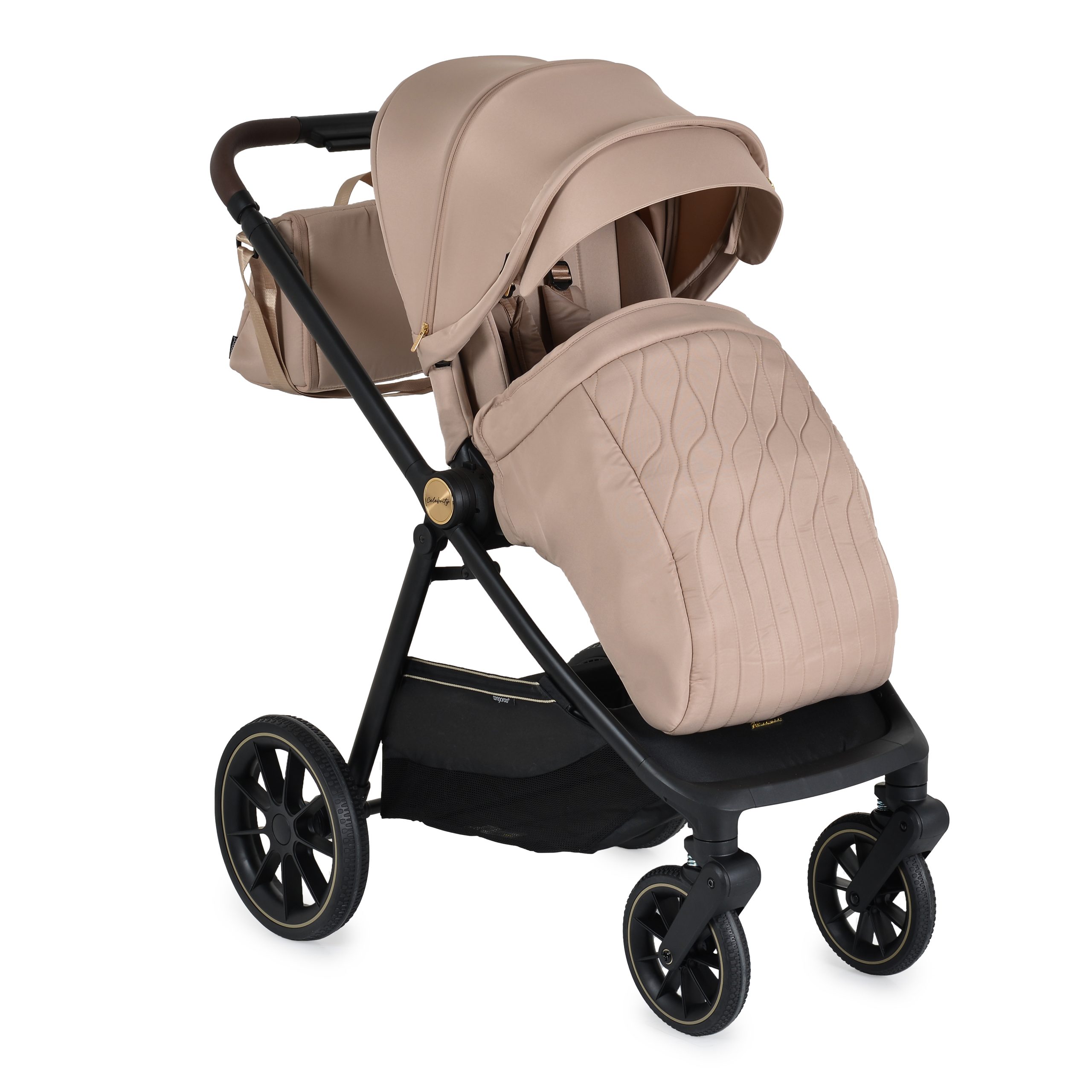 Комбинирана количка Cangaroo Celebrity Crepe-beige 2 в 1