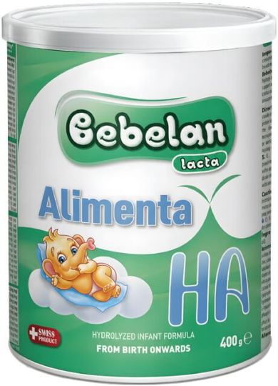 Bebelan Lacta Alimenta HA 400 г хидролизирана млечна формула - topcho-online.bg Bebelan Lacta Alimenta HA 400 г хидролизирана млечна формула